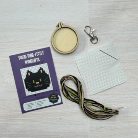 Borduurpakket Matchbox You're Purr-fectly Wonderful - ckc-mb-111