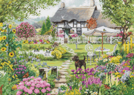 Borduurpakket Cottage Garden - Luca-S   ls-b2412