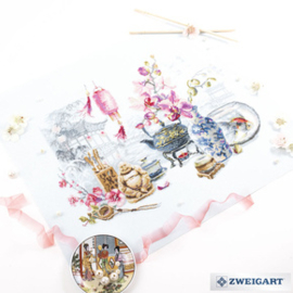 Borduurpakket Oriental Serenity - Chudo Igla    ci-120-300