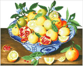 Still life with Lemons - Hulzdonck / Fruitschaal