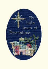 Borduurpakket Christmas Card - Bethlehem - Bothy Threads    bt-dwcdx05