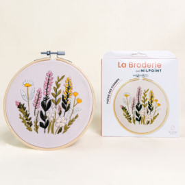 Vrij borduren pakket Poetry of the Fields - Milpoint     mil-e1-021k