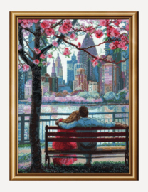 Borduurpakket Blooming New York - Aine     aine-a1015