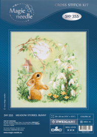 Borduurpakket Meadow Stories - Bunny - Magic Needle     ci-510-355