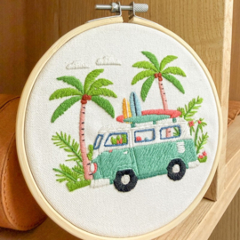 Vrij borduren pakket California Dream - Milpoint     mil-e1-003k