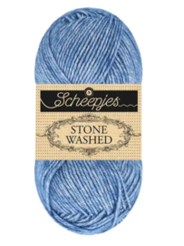 Stone washed / Blauw 846 / Lazurite