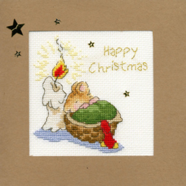 Borduurpakket Christmas Cards - First Christmas - Bothy Threads    bt-xmas19