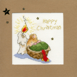 Borduurpakket Christmas Cards - First Christmas - Bothy Threads    bt-xmas19