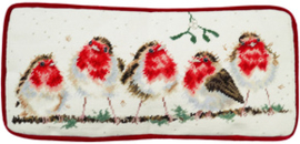 Petit Point borduurpakket Hannah Dale - Rockin' Robins Tapestry - Bothy Threads bt-thd69