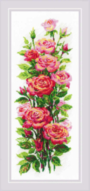 Borduurpakket Blooming Roses - RIOLIS   ri-2057