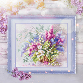 Borduurpakket Lilies of the Valley and Lilac - Magic Needle     ci-210-305