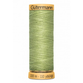 Natuurzuivere katoen 100 meter C Ne 50 / licht groen 9837