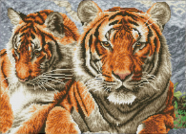 Diamond Dotz Tigers - Needleart World  nw-dq10-003