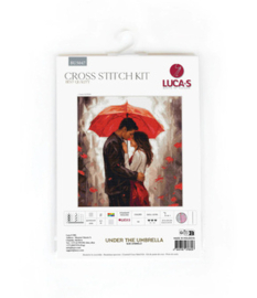 Borduurpakket Under the Umbrella - Luca-S    ls-bu5047