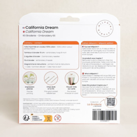 Vrij borduren pakket California Dream - Milpoint     mil-e1-003k
