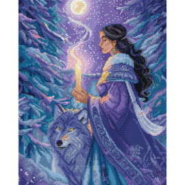 Borduurpakket Arctic Enchantress - Leti Stitch     leti-l9973