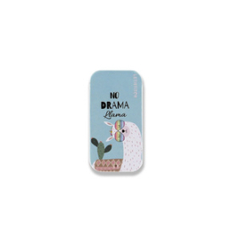 No drama Llama Metallic Box - Leti Stitch    leti-25627