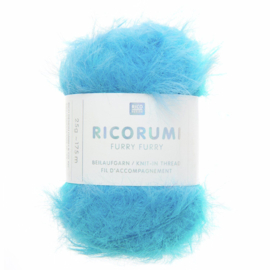 Ricorumi Furry Furry - 25g - 175m - helder blauw 019