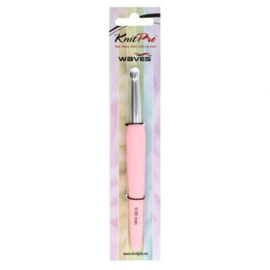 Knit Pro waves haaknaald 9.0 mm / roze / 30917