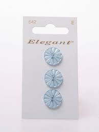 Knopen Elegant - Blauw / 542