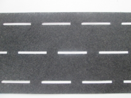 Tailleband Vlieseline. Zwart 25 mm breed