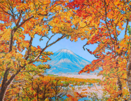 Diamond Dotz Autumn Mountain - Needleart World  nw-dd13-027