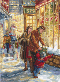 Borduurpakket Christmas Expectation - Leti Stitch    leti-0943