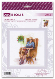 Borduurpakket Stitching Time - RIOLIS  ri-2058