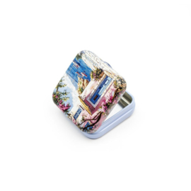 Mediterranean Coast Metallic Box - Leti Stitch    leti-25642