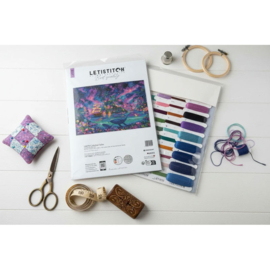 Borduurpakket Celestial Isles - Leti Stitch     leti-l9978