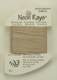 Neon Rays Champagne - Rainbow Gallery     rg-n041