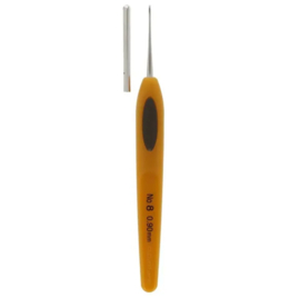 Clover Softgrip Touch haaknaald staal 0.90mm / CL 1024