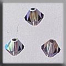 Crystal Treasures Rondele-Black Diamond 2XAB - Mill Hill mh-13035