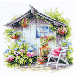 Borduurpakket Quiet Happiness - Magic Needle     ci-070-047