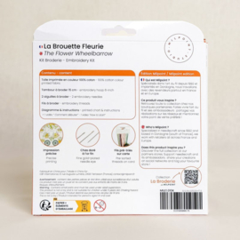 Vrij borduren pakket The Flower Wheelbarrow - Milpoint      mil-e1-010k