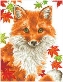 Diamond Dotz Foxy - Needleart World    nw-dd09-043