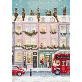Borduurpakket London Winter Charm - Leti Stitch     leti-l9983