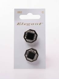 Knopen Elegant - Zilver / 682