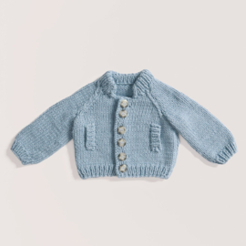 Baby Cozy Organic Cotton Cashmere - 50g - 145m - duif blauw - 013