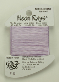 Neon Rays Lilac - Rainbow Gallery    rg-n126
