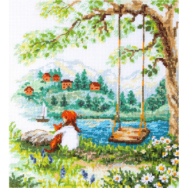 Borduurpakket Carefree Days - Magic Needle     ci-070-042