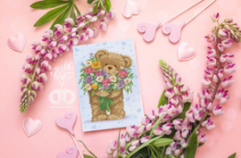 Diamond Dotz Greeting Card Bunch of Love - Needleart World   nw-ddg-030