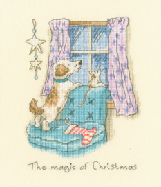 Borduurpakket Anita Jeram - The magic of Christmas - Bothy Threads  bt-xaj17