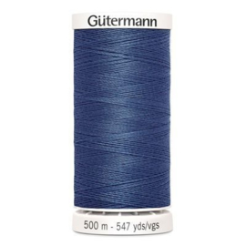Gütermann /  500 meter / 68 / Jeans Blauw
