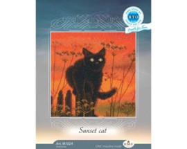 Borduurpakket Sunset Cat - RTO      rto-m01024