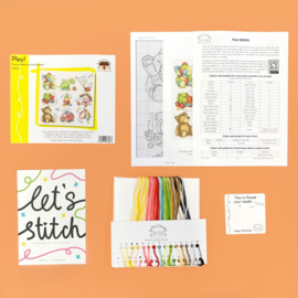 Borduurpakket Kate Garrett - Play! - Bothy Threads     bt-xkg25