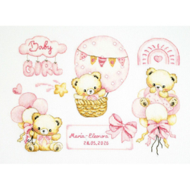 Borduurpakket Velvet Hugs - Luca-S     ls-b1444