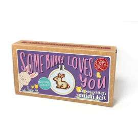 Borduurpakket Matchbox Some Bunny Loves You - ckc-mb-198