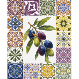 Borduurpakket Palette of the Mediterranean - Luca-S    ls-b7050