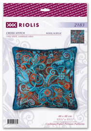 Borduurpakket Cushion - Panel Persian Patterns - RIOLIS    ri-2183